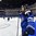 BUFFALO, NEW YORK - DECEMBER 31: Finland's Juha Jaaska #3 looks on during warm-up prior to preliminary round action against the U.S. at the 2018 IIHF World Junior Championship. (Photo by Matt Zambonin/HHOF-IIHF Images)


